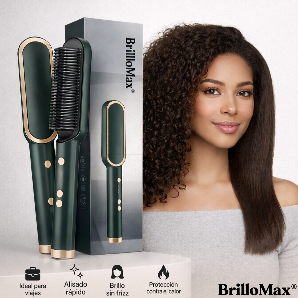 BrilloMax® ¿Cabello Dañado y Sin Brillo? Transfórmalo en 3 Minutos - Brillo Radiante